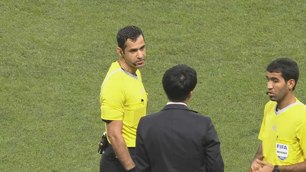  賈西姆執(zhí)法亞冠海港客戰(zhàn)神戶勝利船，此前主哨國足0-7日本