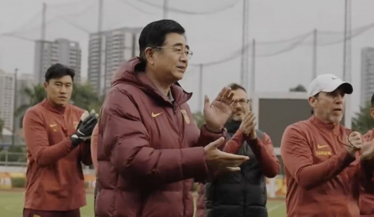  U20亞洲杯開賽在即，足協(xié)主席宋凱探班U20國青隊